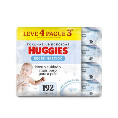Lenço umedecido Huggies