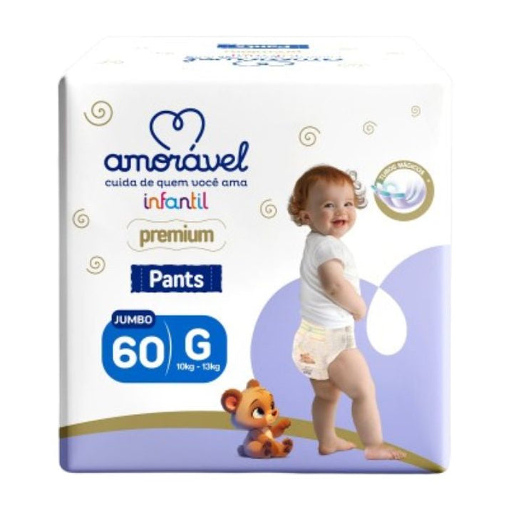 Fralda Amorável 60 Unidades G