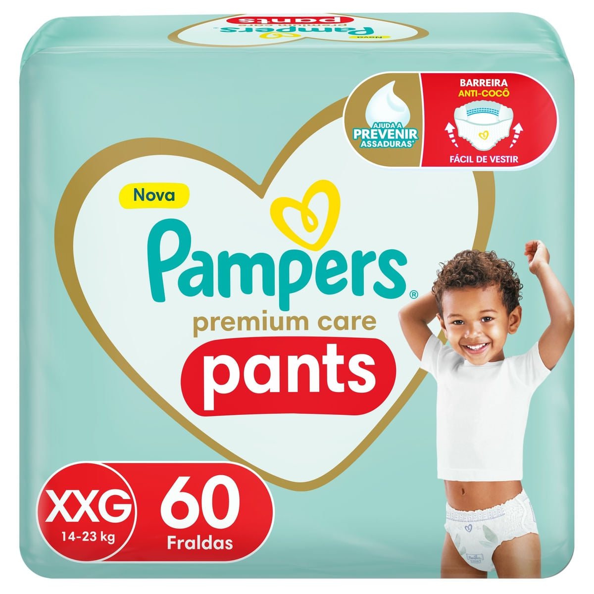 Fralda Pampers XXG 60 Unidades