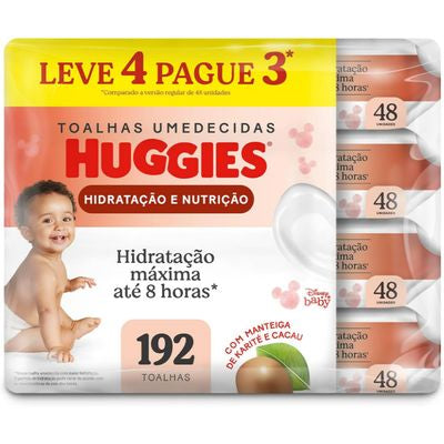 Lenço umedecido Huggies