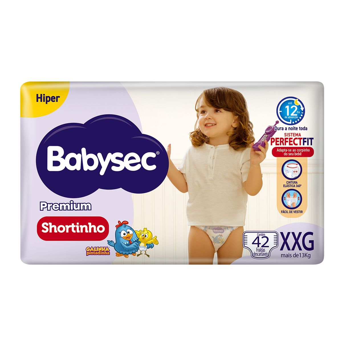 Fralda Babysec XXG 42 Unidades
