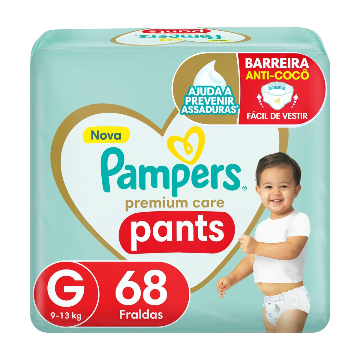 Fralda Pampers G 68 Unidades