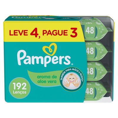 Lenço umedecido Pampers