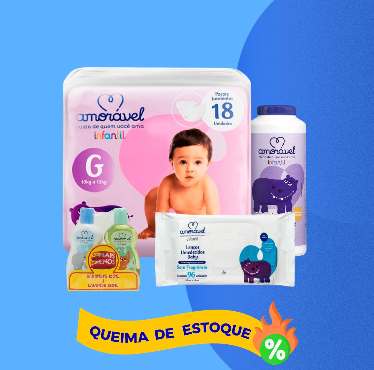Kit Amorável G completo